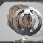 SKY-kendo Stainless Steel Bokken Tsuba桃尻  Peach Booty80g Custom Engraving Multiple styles available