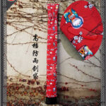 SKY-kendo 富士山猫ふじさんねこMount Fuji Cat 3本 shinai/ Iaito bag  Double‑layer Waterproof Flannel Lining