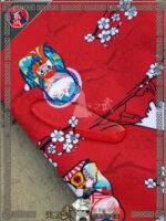 SKY-kendo 富士山猫ふじさんねこMount Fuji Cat 3本 shinai/ Iaito bag  Double‑layer Waterproof Flannel Lining - 图片 2