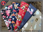 SKY-kendo 柴犬 100% Cotton Kendo Headband Tenugui Adult|Kids Multiple Styles