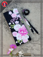 SKY-kendo 桜 さくら Cherry Blossom/牡丹ぼたんPeony3本 shinai/ Iaito bag  Double‑layer  Flannel Lining - 图片 3