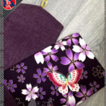 SKY-kendo Butterflies Lingering over Flowers 2本 shinai/ Iaito bag  Double‑layer - 图片 2