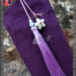 SKY-kendo Butterflies Lingering over Flowers 2本 shinai/ Iaito bag  Double‑layer - 图片 4
