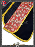 SKY-kendo 紅桜 red cherry blossom black woolen 陣羽織 Samurai Surcoat Exquisite Craft, Semi‑Handmade - 图片 5