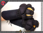 SKY-kendo Naginata   Martial Arts Kote Cow Skin Japanese Naginata こぶどう古武道