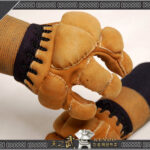 SKY-kendo Naginata   Martial Arts Kote Deerskin Shika-gawa鹿皮しかがわ Japanese Naginata こぶどう古武道